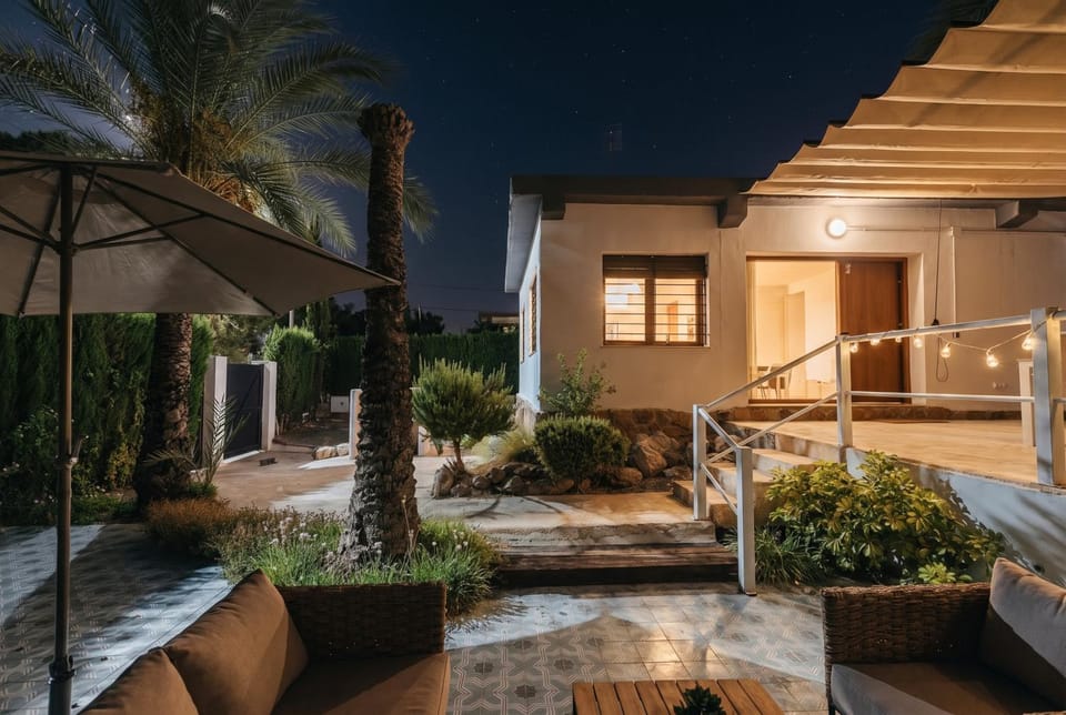 Night, Garden, Garden, Garden view
