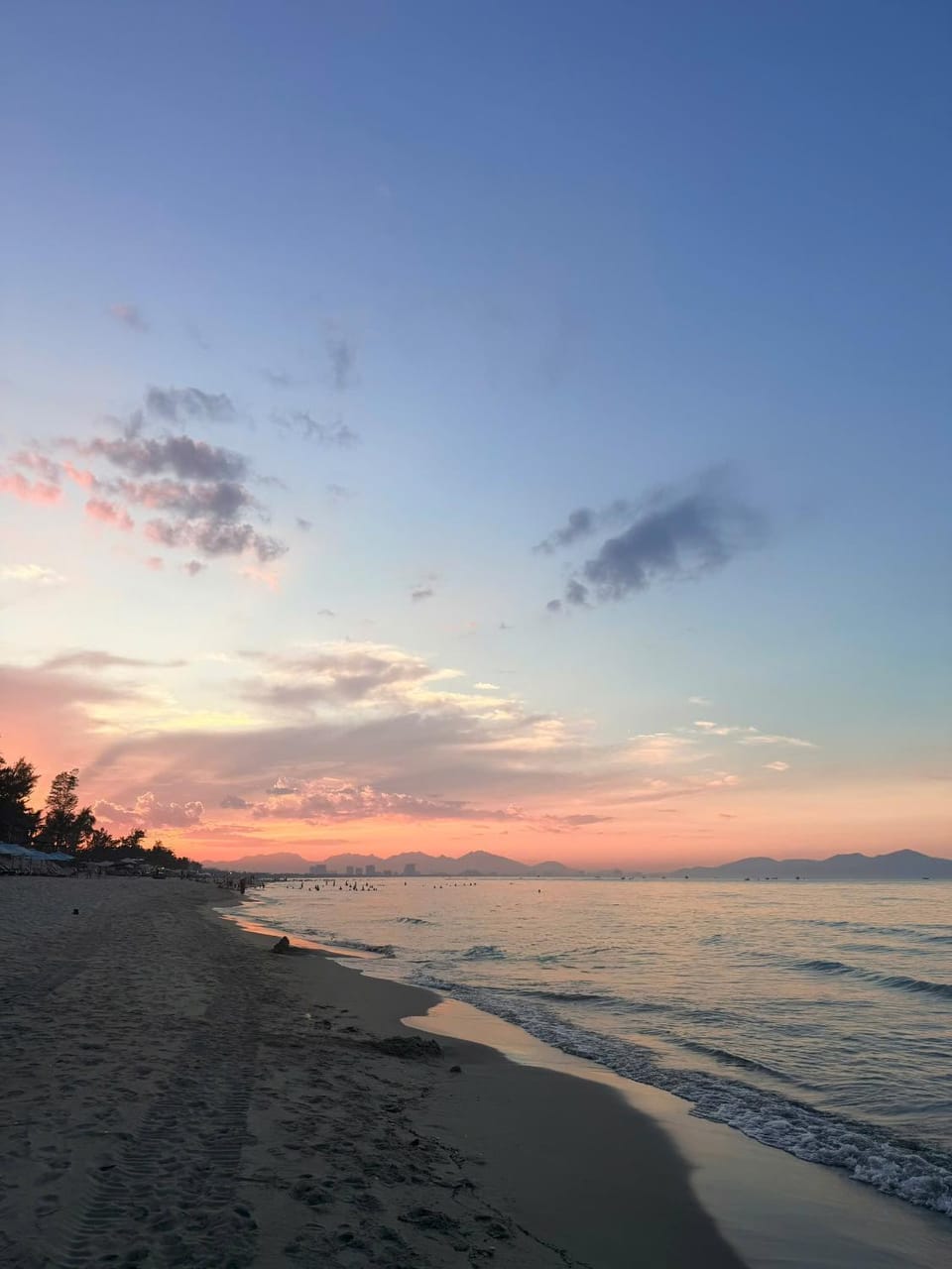 Beach, Sunrise, Sunset