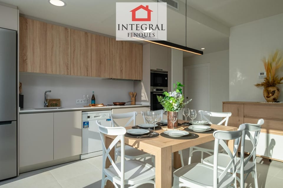 Dining area, dishwasher, microwave, oven, kitchen