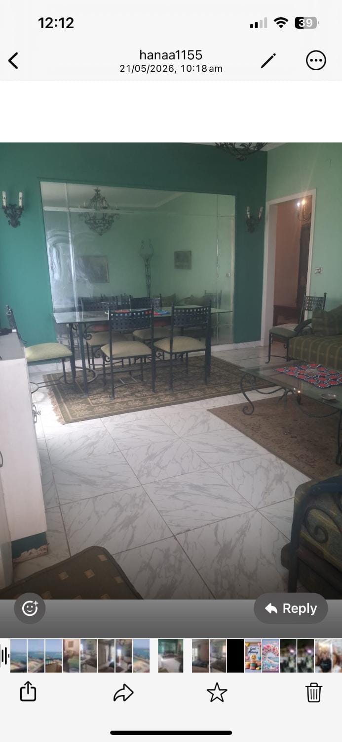 Appartment sea view corniche family only Apartment in Alexandria