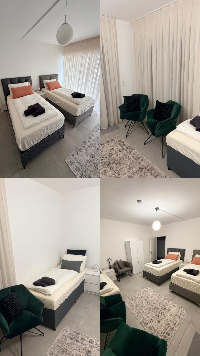 Photo of the whole room, Bedroom