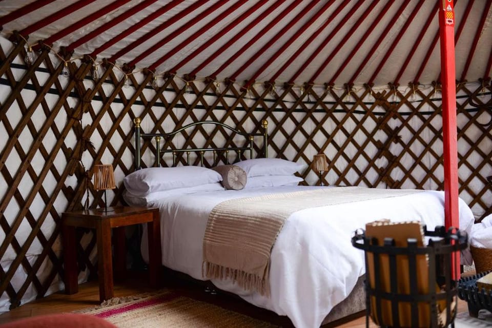 Escape to family Yurt in Chester Luxury tent in Chester