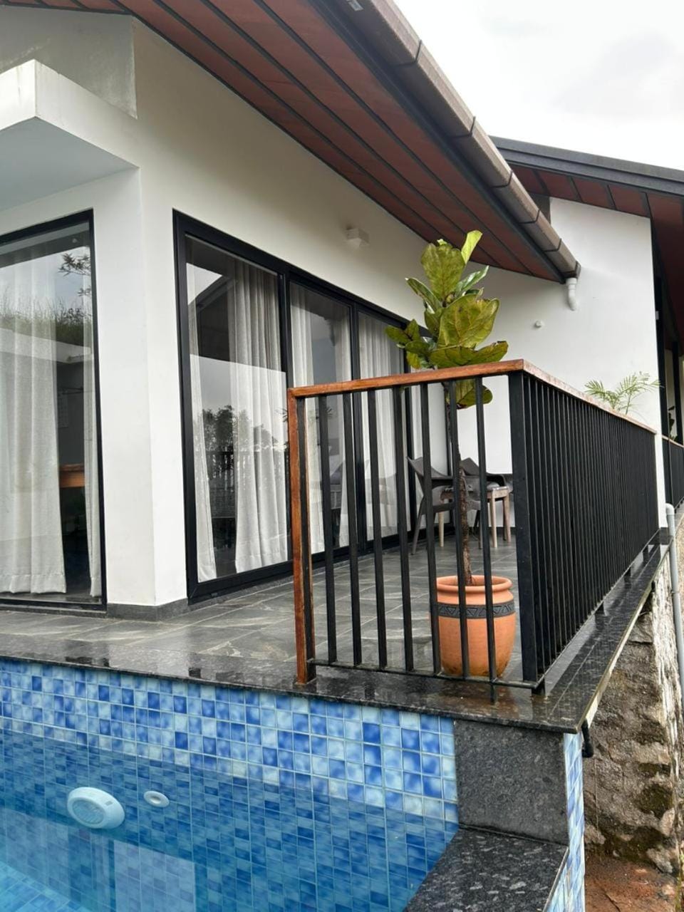 Patio, View (from property/room), Balcony/Terrace, Pool view, Swimming pool