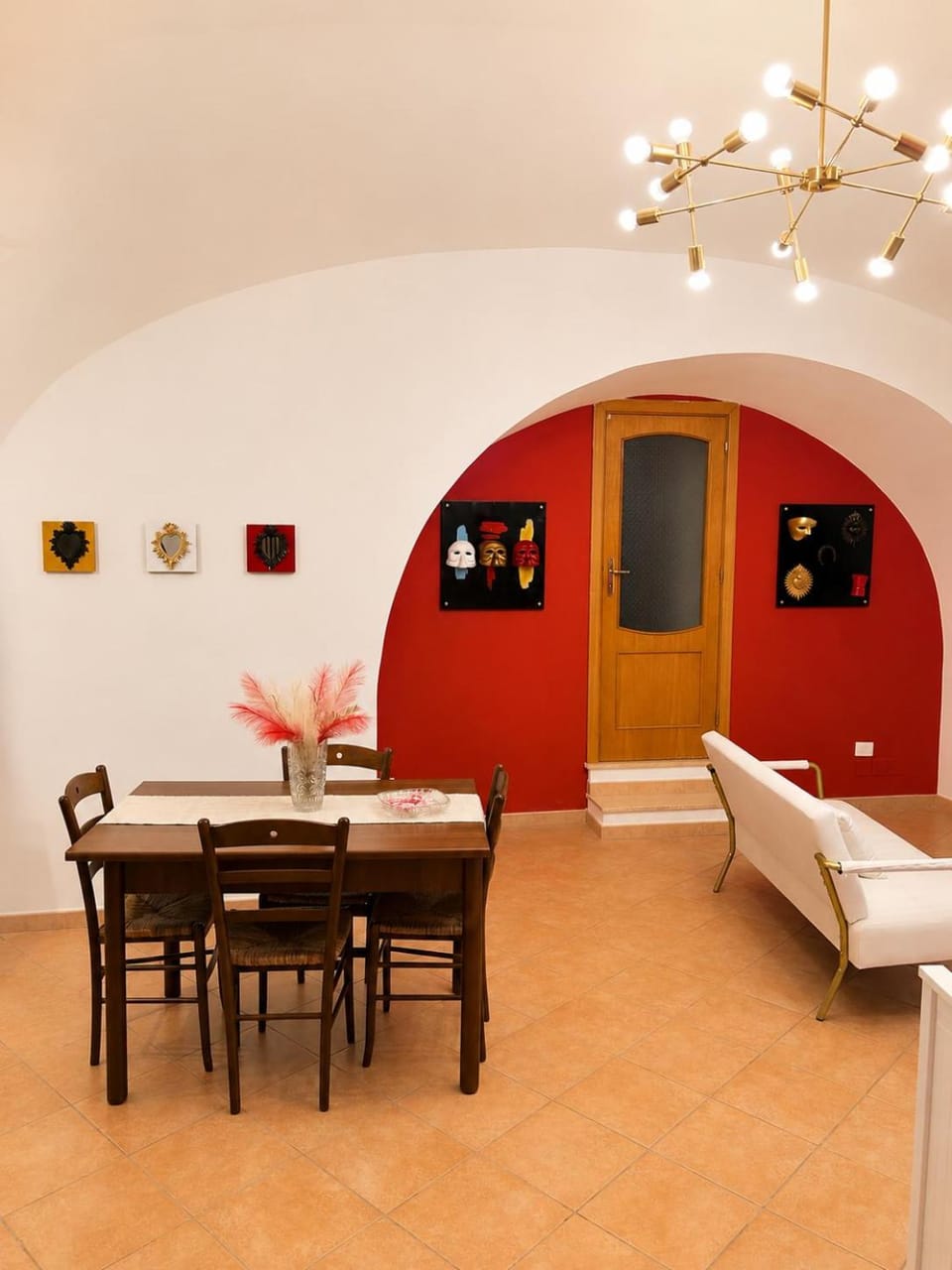 Living room, Photo of the whole room, Dining area