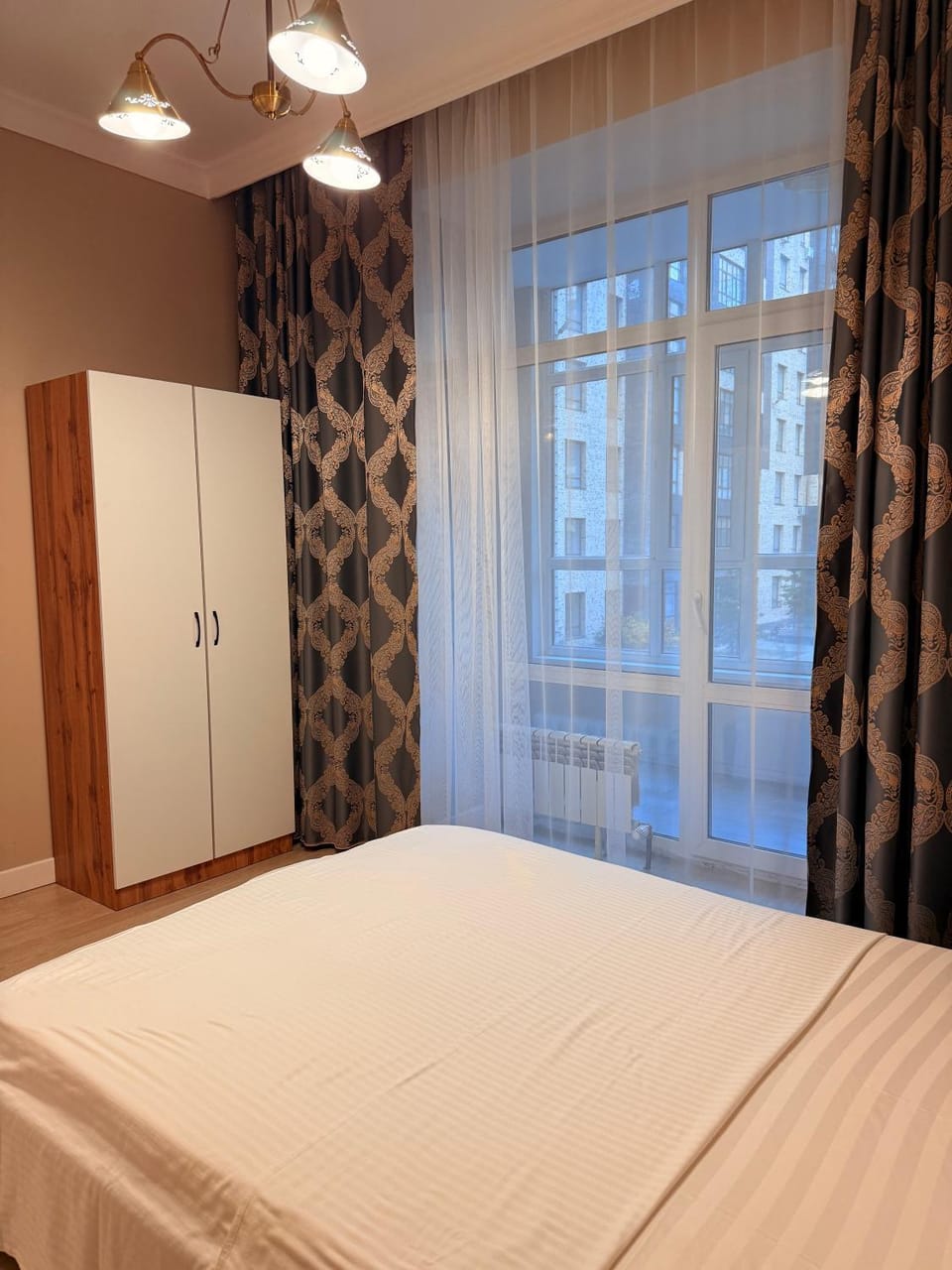 Bed, Photo of the whole room, Bedroom, wardrobe