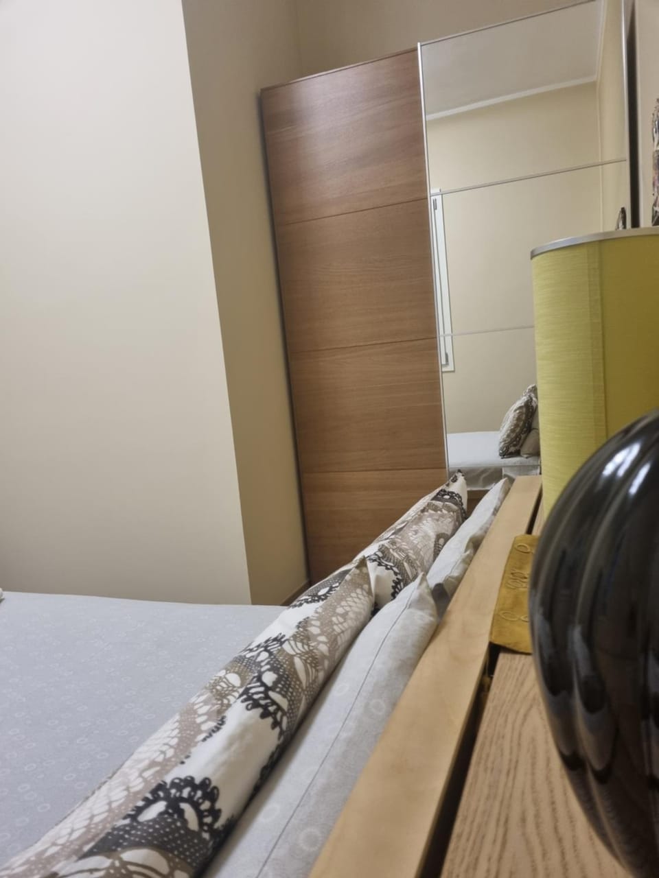 Bed, Photo of the whole room, wardrobe, wedding