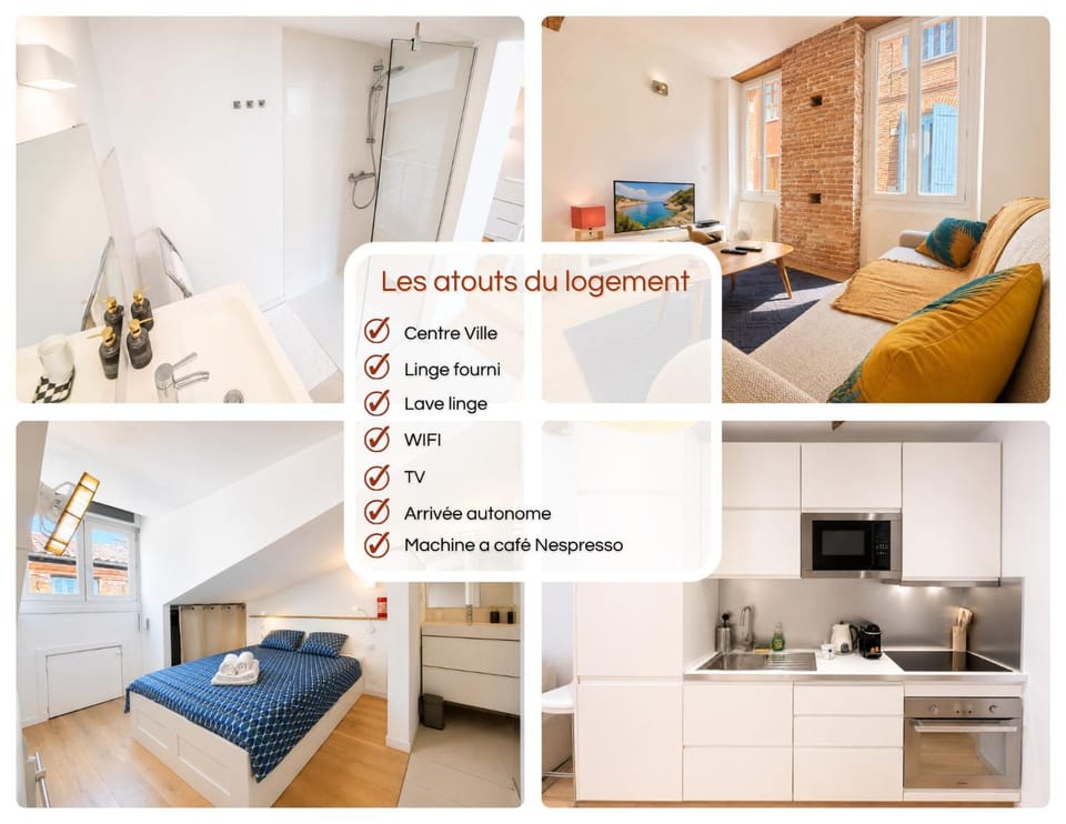 TV and multimedia, Kitchen or kitchenette, Living room, Photo of the whole room, Seating area