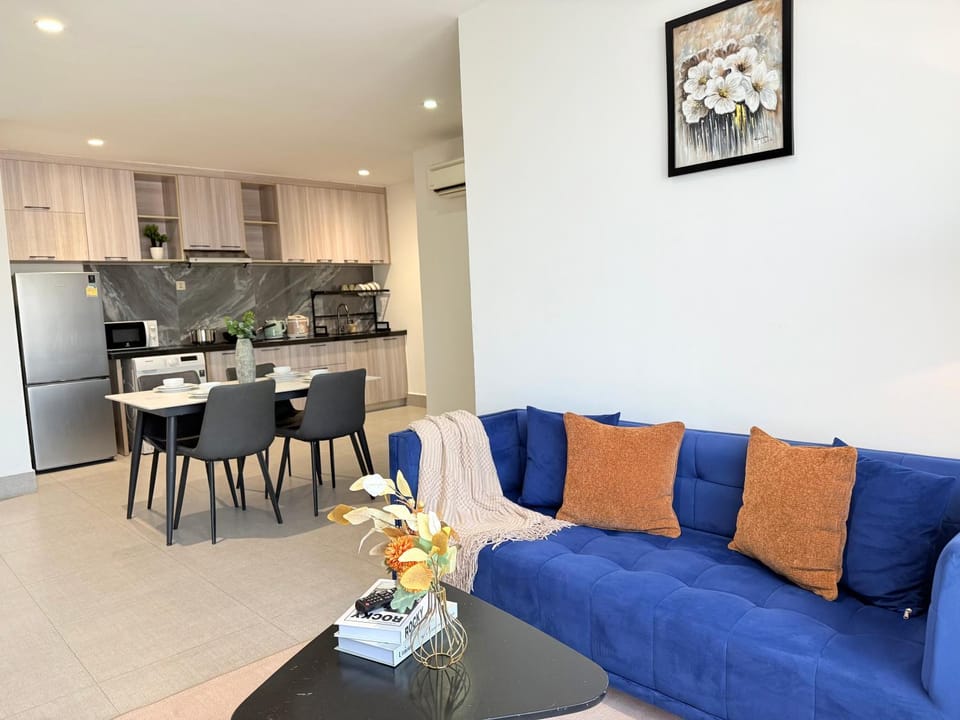 Spacious 2BR Apt 2 Kings bed near TTP area Apartment in Phnom Penh Province