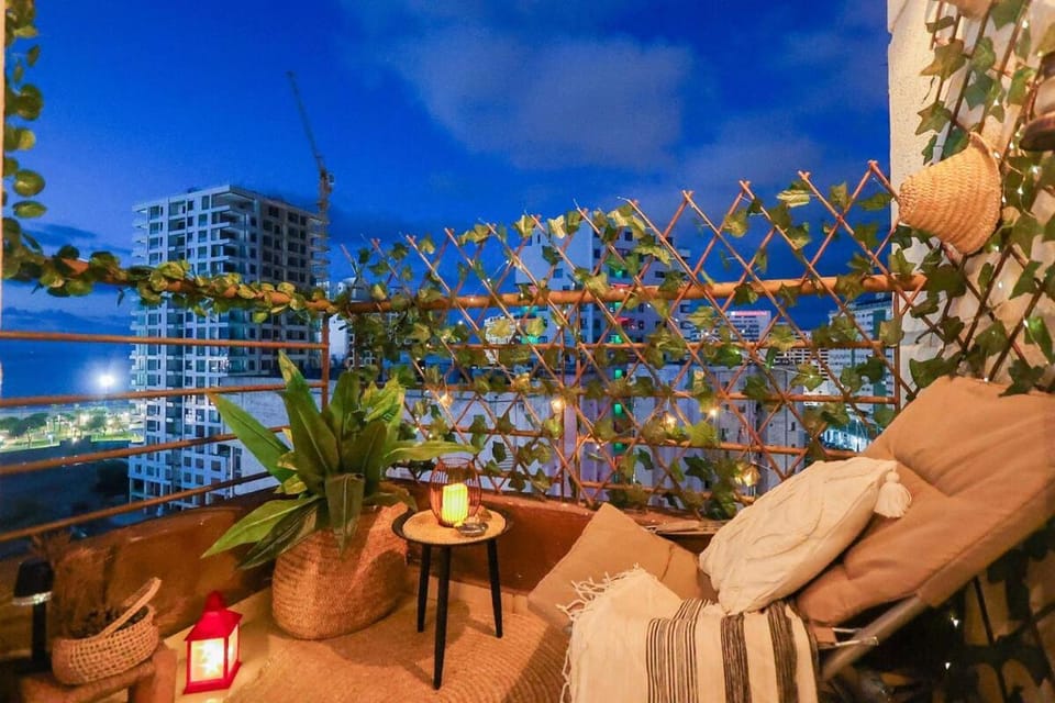 Charming apartment with cozy balcony Apartment in Tangier