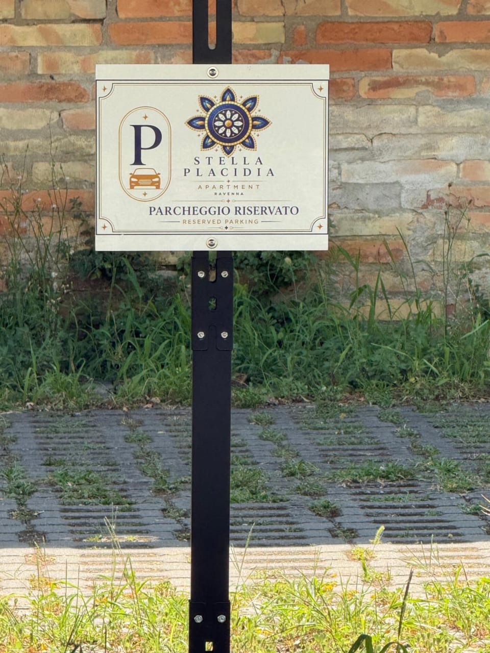 Property logo or sign, Parking
