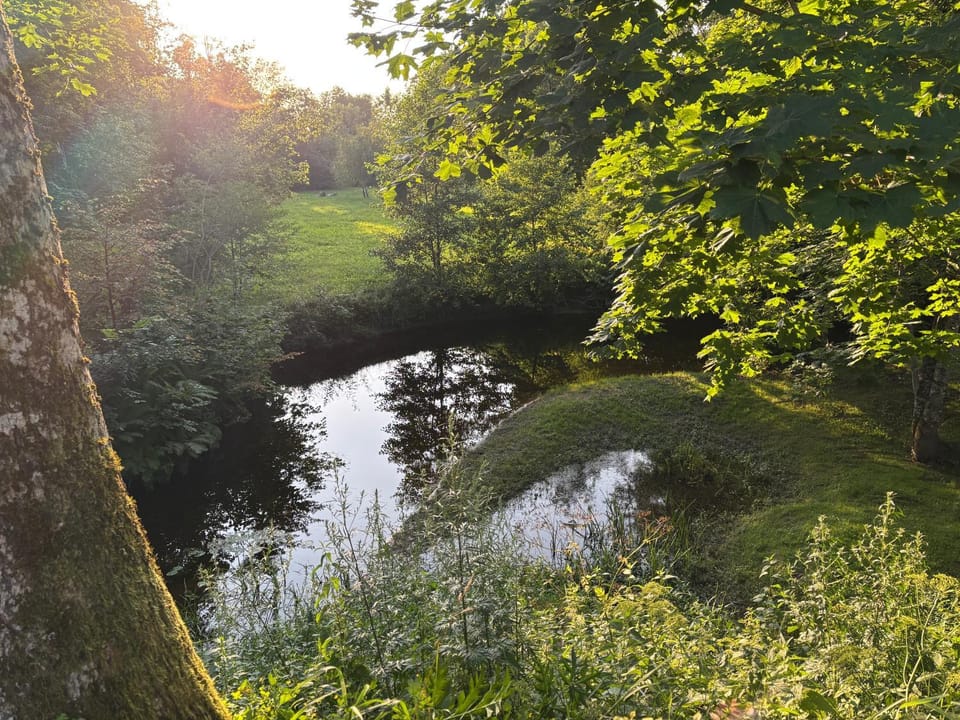 Day, Natural landscape, Lake view, River view
