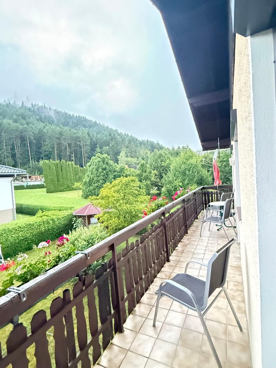 Natural landscape, View (from property/room), Balcony/Terrace, Garden view