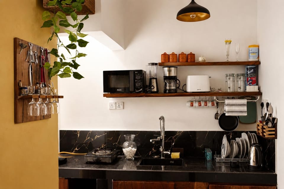 Coffee/tea facilities, Kitchen or kitchenette, toaster