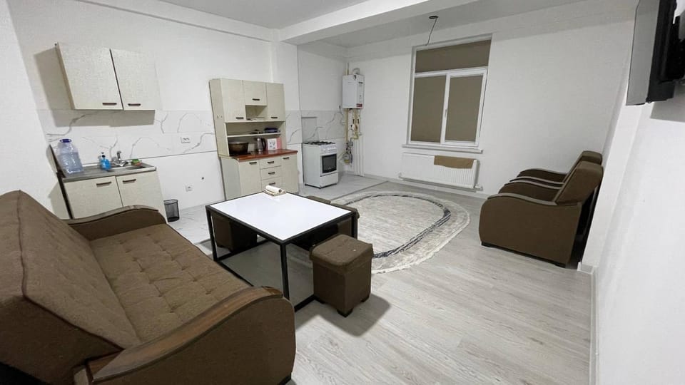 TV and multimedia, Kitchen or kitchenette, Living room, Dining area, oven, stove