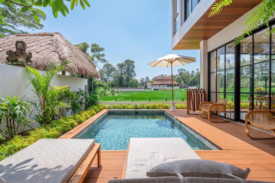 Natural landscape, View (from property/room), Swimming pool