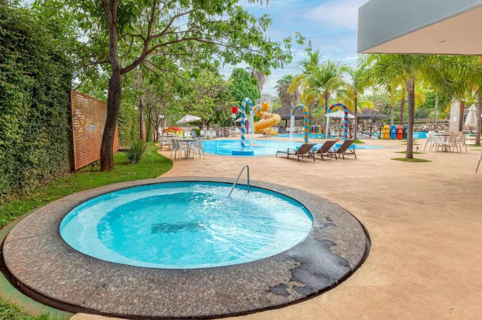 Apartamento no Best Western Suites Le Jardin - Caldas Novas Apartment hotel in State of Goiás