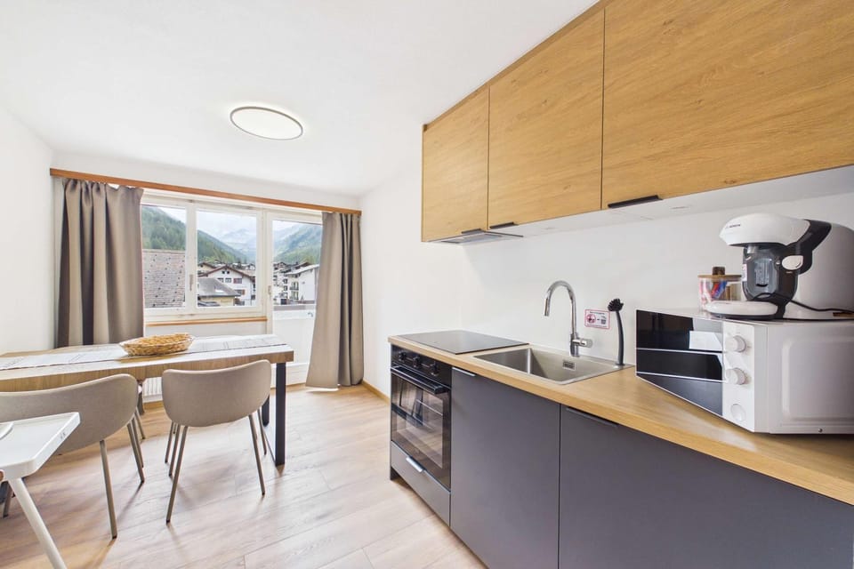 Alpine Apartment near Saas-Fee for 4 Apartment in Canton of Valais