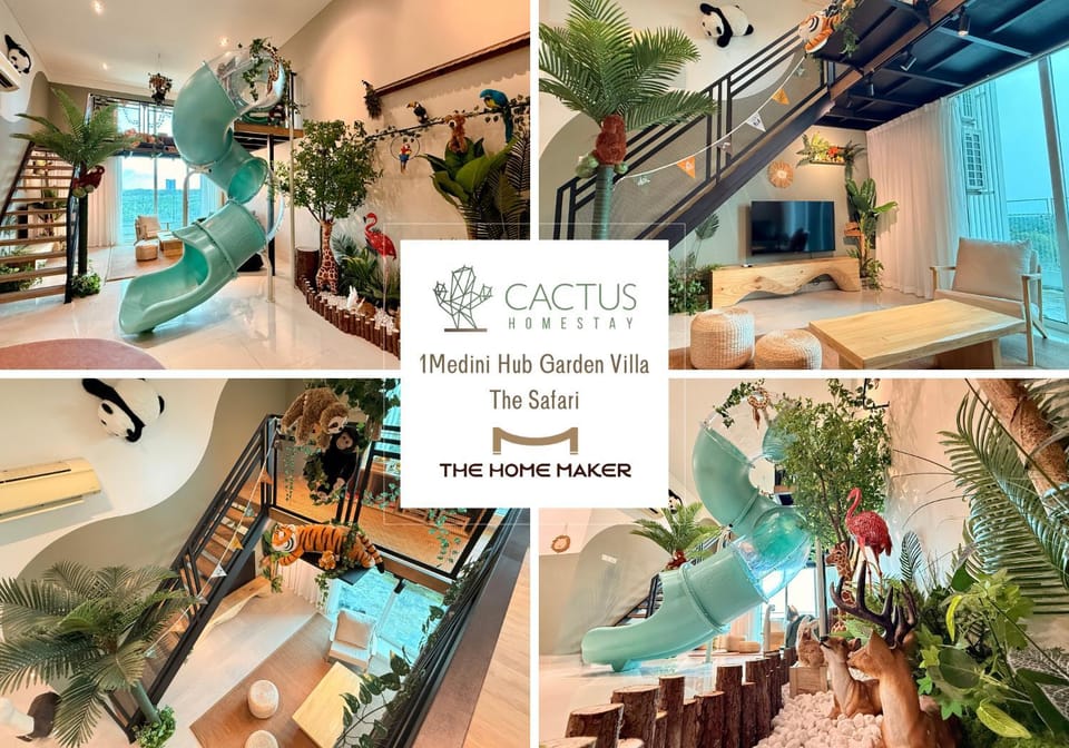 1Medini Hub Garden Villa by Cactus Homestay THM Apartment in Johor
