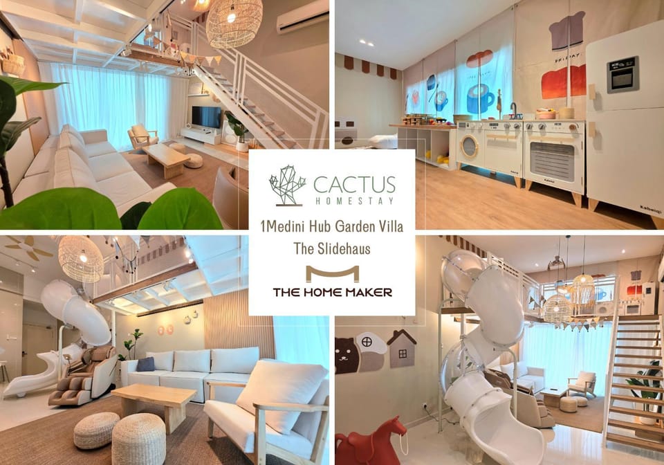 1Medini Hub Garden Villa by Cactus Homestay THM Apartment in Johor