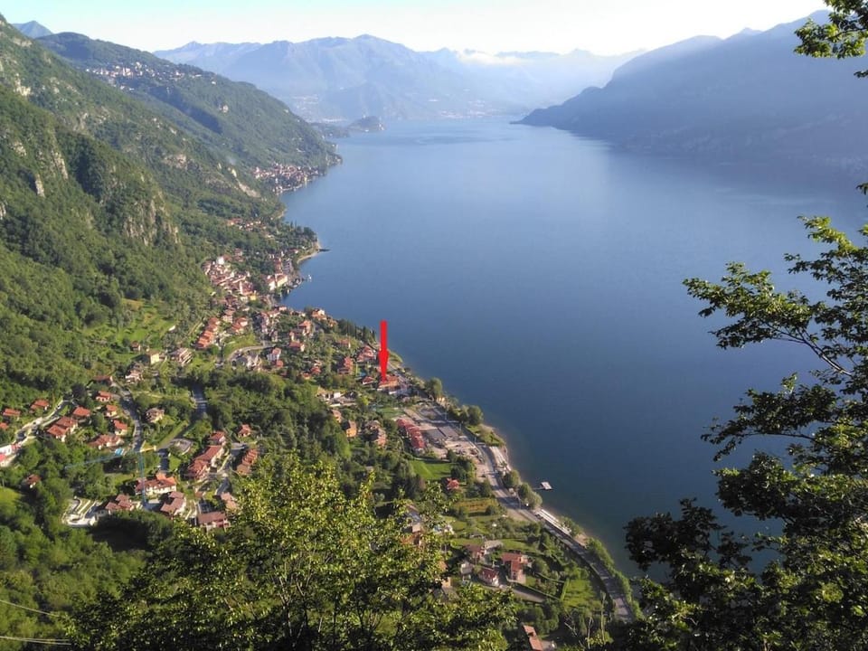 Natural landscape, Bird's eye view, Lake view, Mountain view