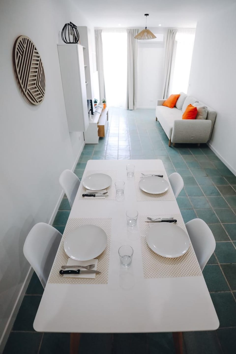Living room, Dining area