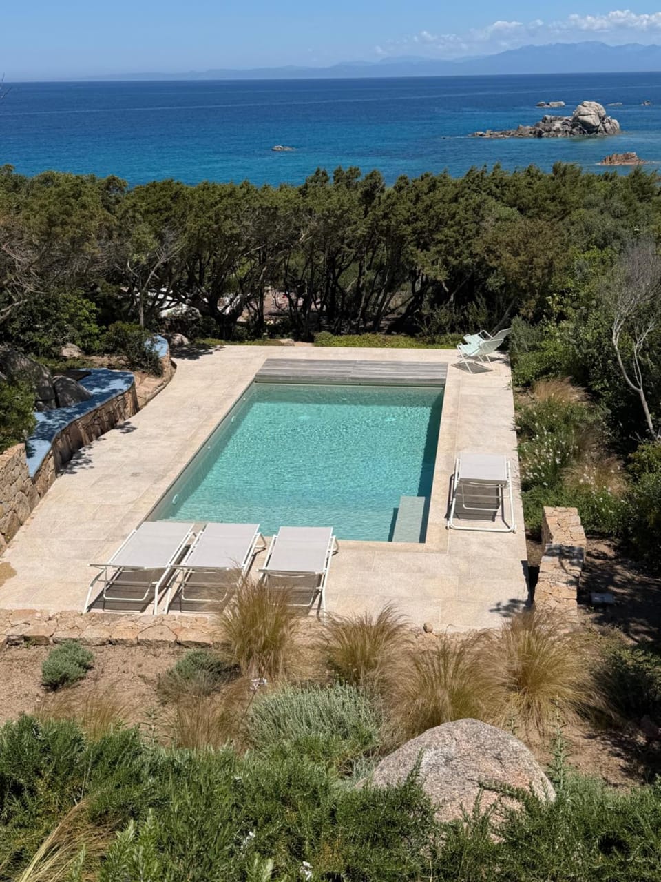 Natural landscape, Sea view, Swimming pool