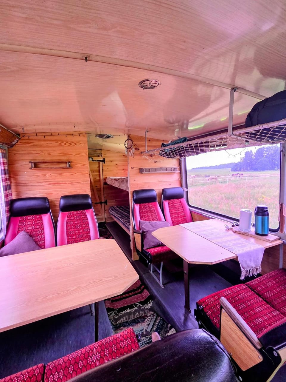 Retro Saunabuss Valgamaal Campground/ 
RV Resort in Estonia