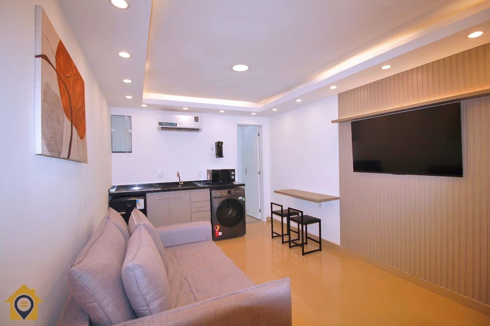 Studio Completo na Quadra da Praia p/ 4 Pessoas Apartment in Rio de Janeiro