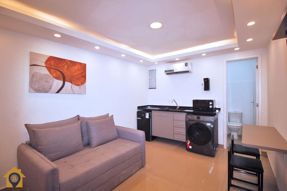 Studio Completo na Quadra da Praia p/ 4 Pessoas Apartment in Rio de Janeiro