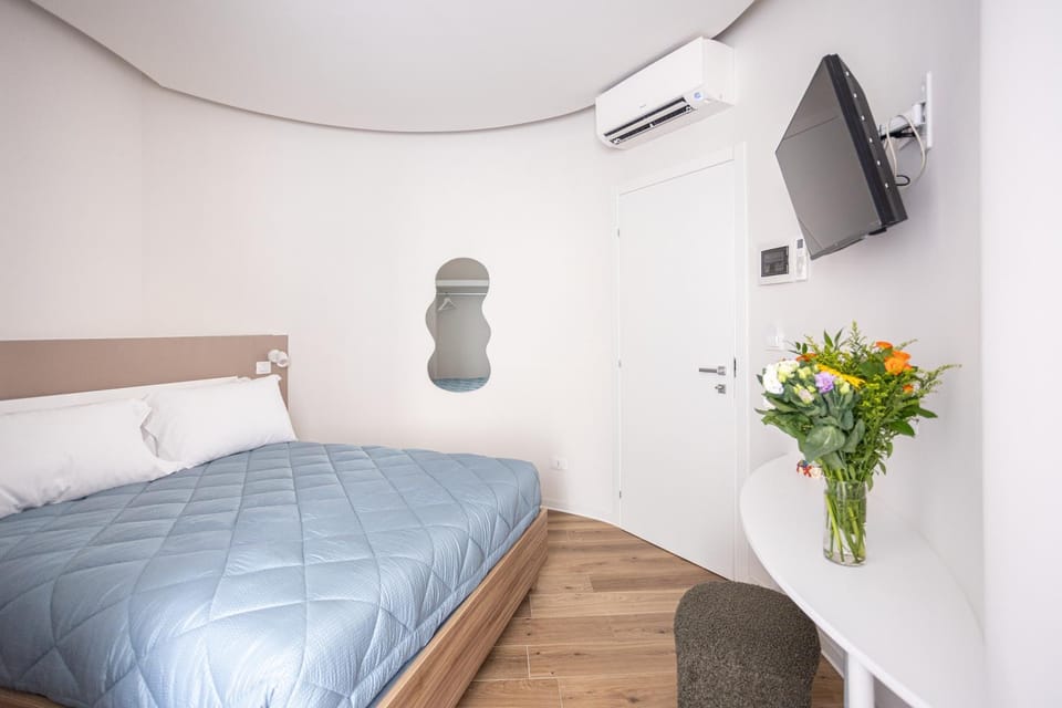 Bed, TV and multimedia, air conditioner