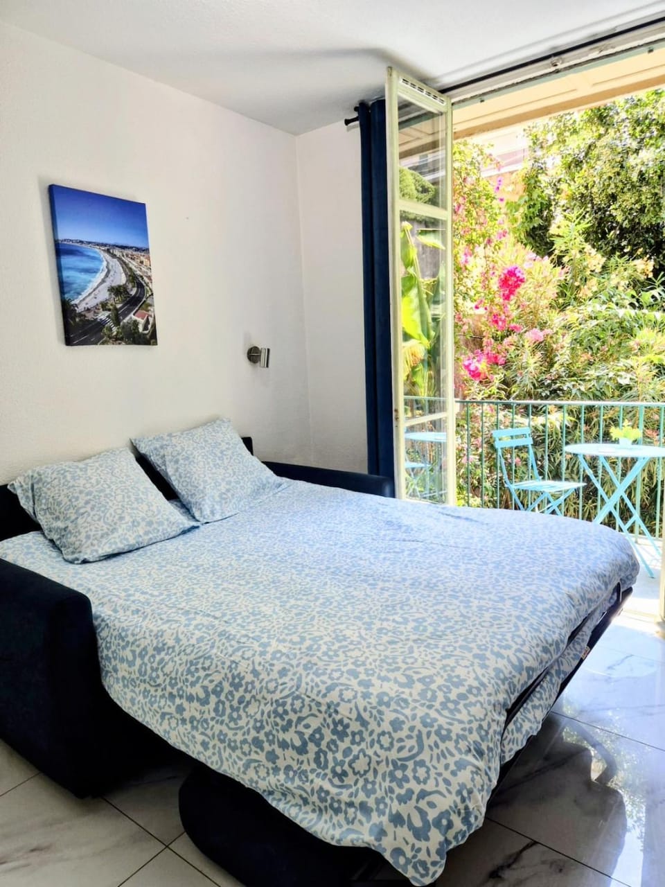 Blue Horizon 3 - AC Terrace 3 min Beach Apartment in Nice