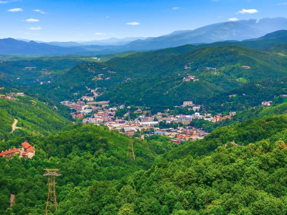 City view, Mountain view