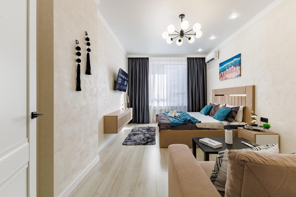 GreenLine Terra Khan Shatyr black Windom Apartment in Kazakhstan