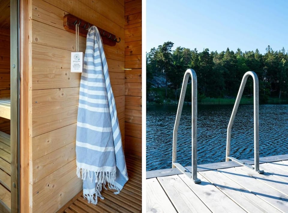 Oceanfront villa in Dalarö Villa in Stockholm County