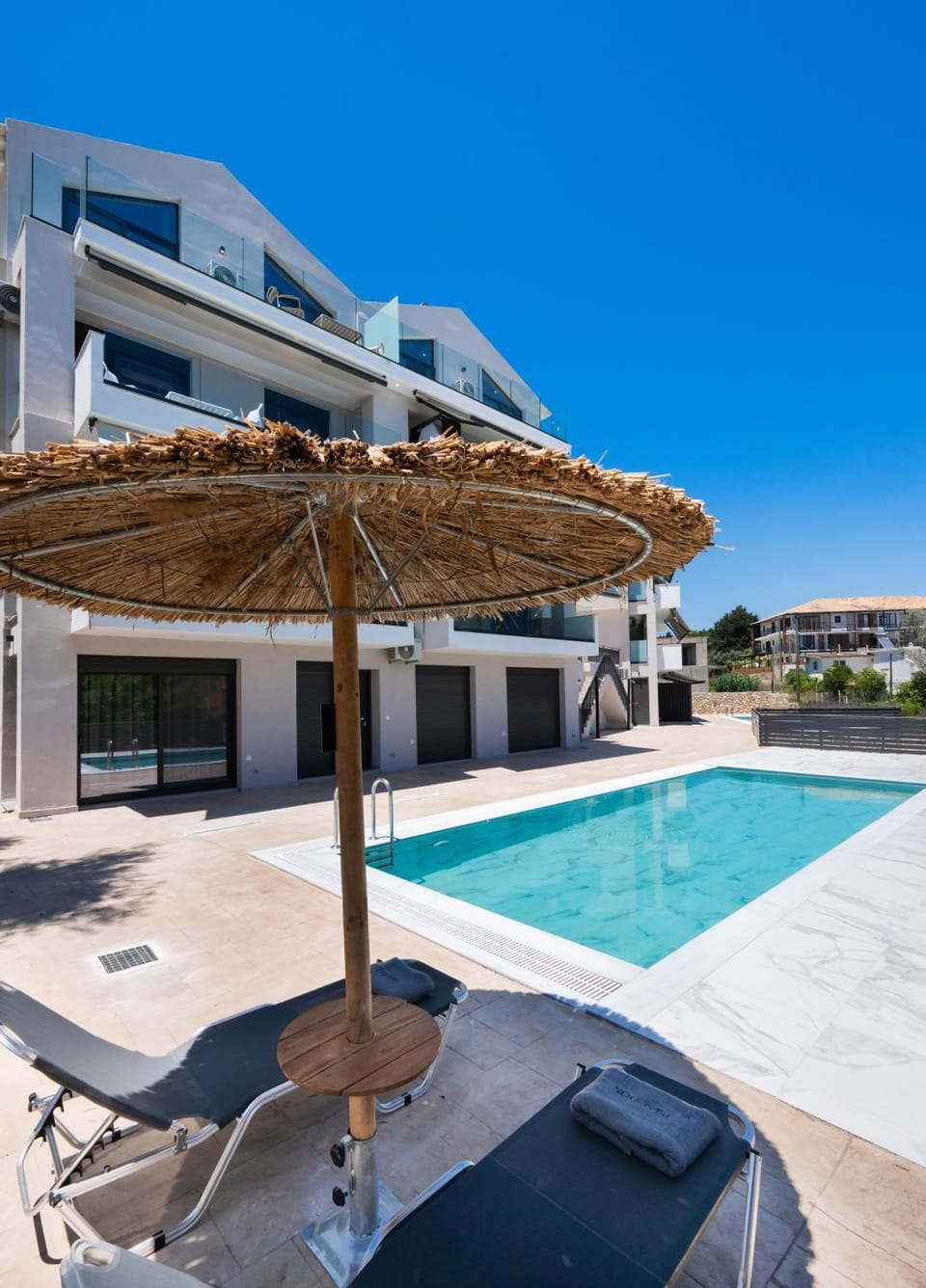 Poseidon Sea View Maisonette with Pool House in Peloponnese, Western Greece and the Ionian