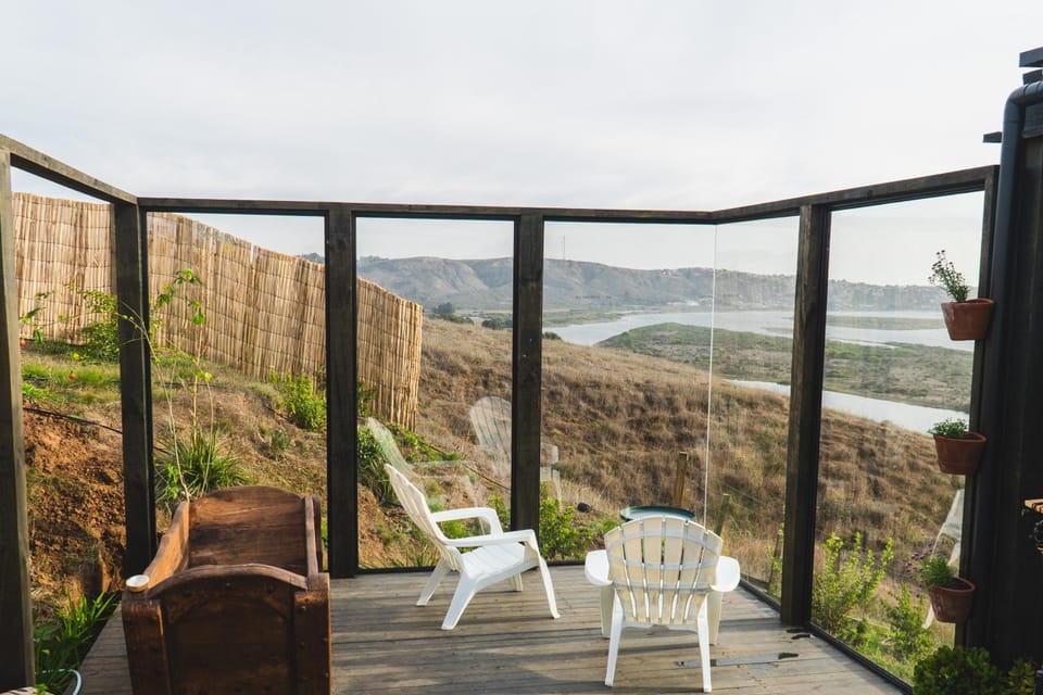 Day, Natural landscape, View (from property/room), Balcony/Terrace, Garden view, Mountain view, River view