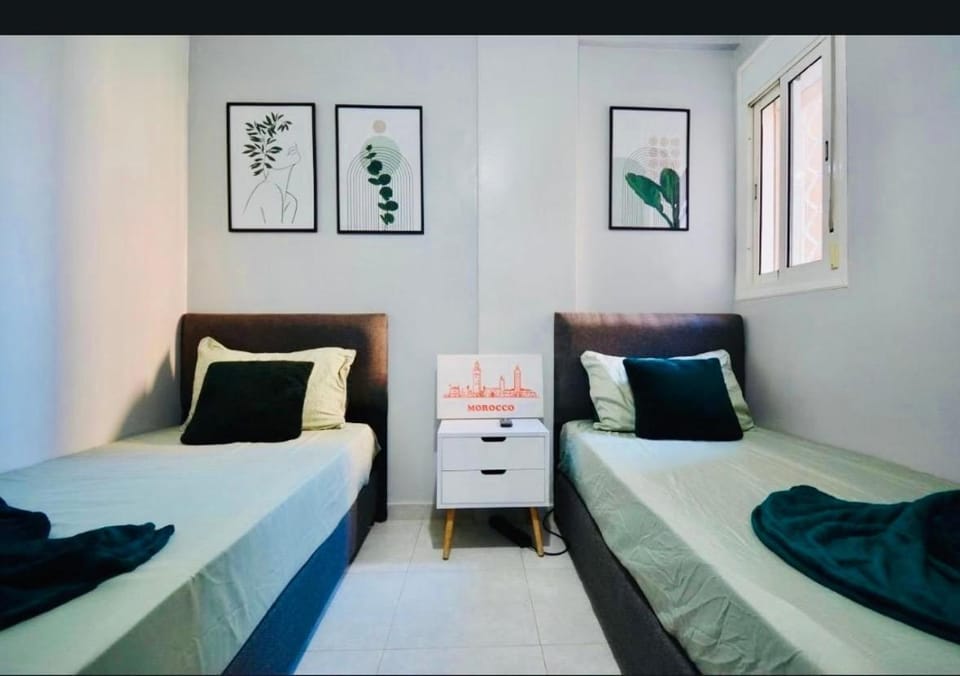 Elegant 2- Bedroom Parking Netflix Apartment in Marrakesh