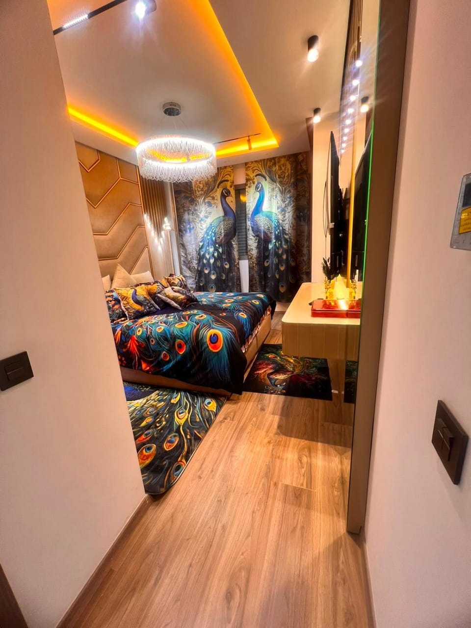 Élégant 2 Chambres Corniche, TGV City Mall Apartment in Tangier