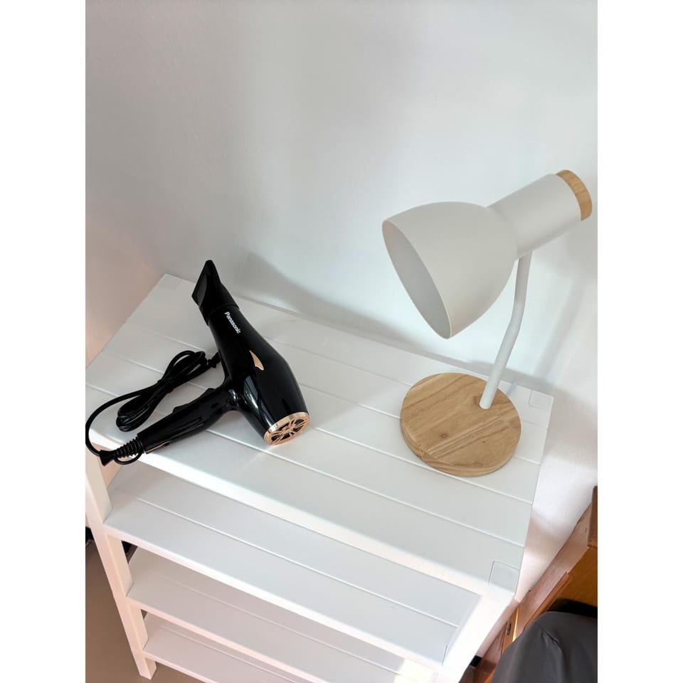 furniture, hair dryier