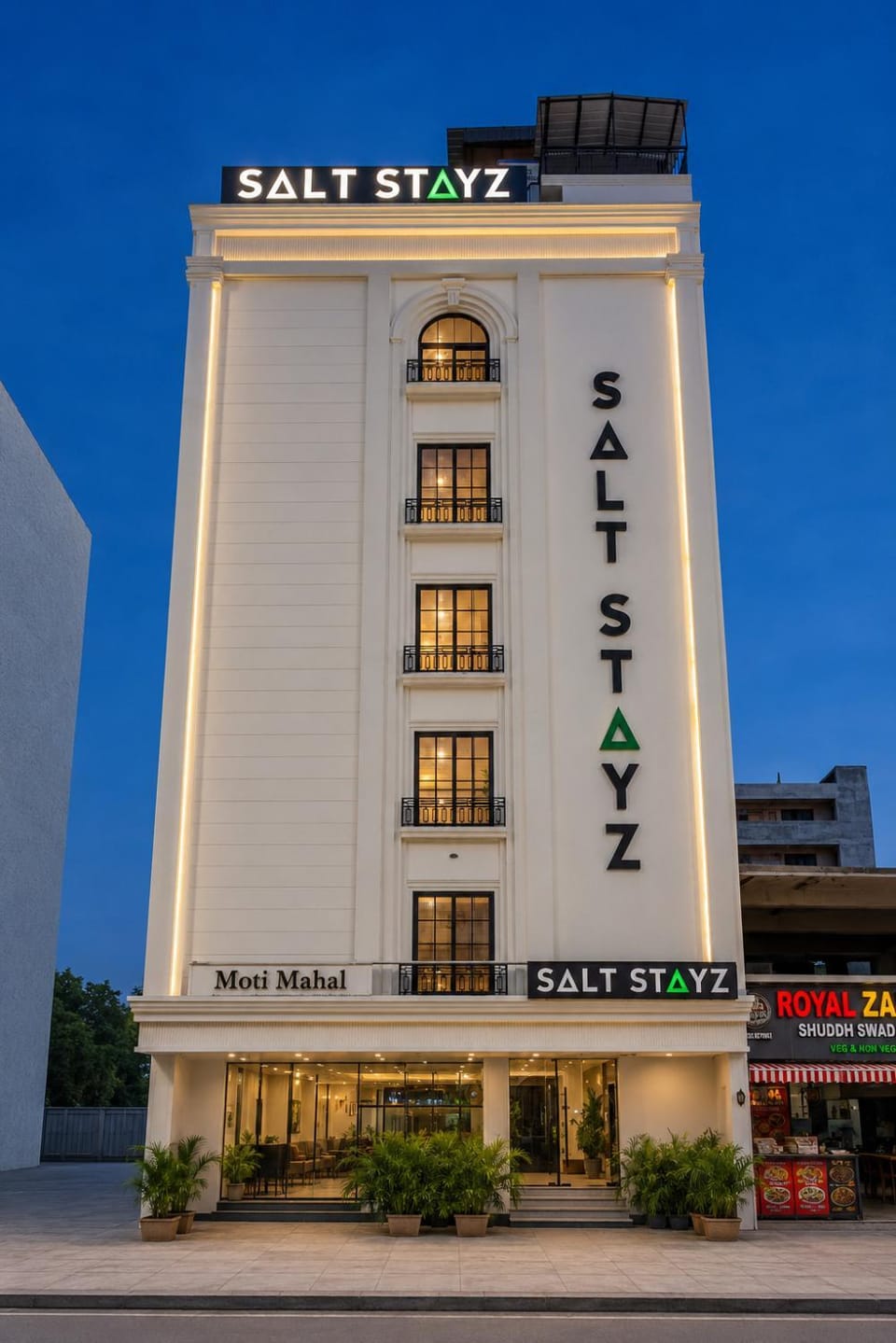Property building, Facade/entrance