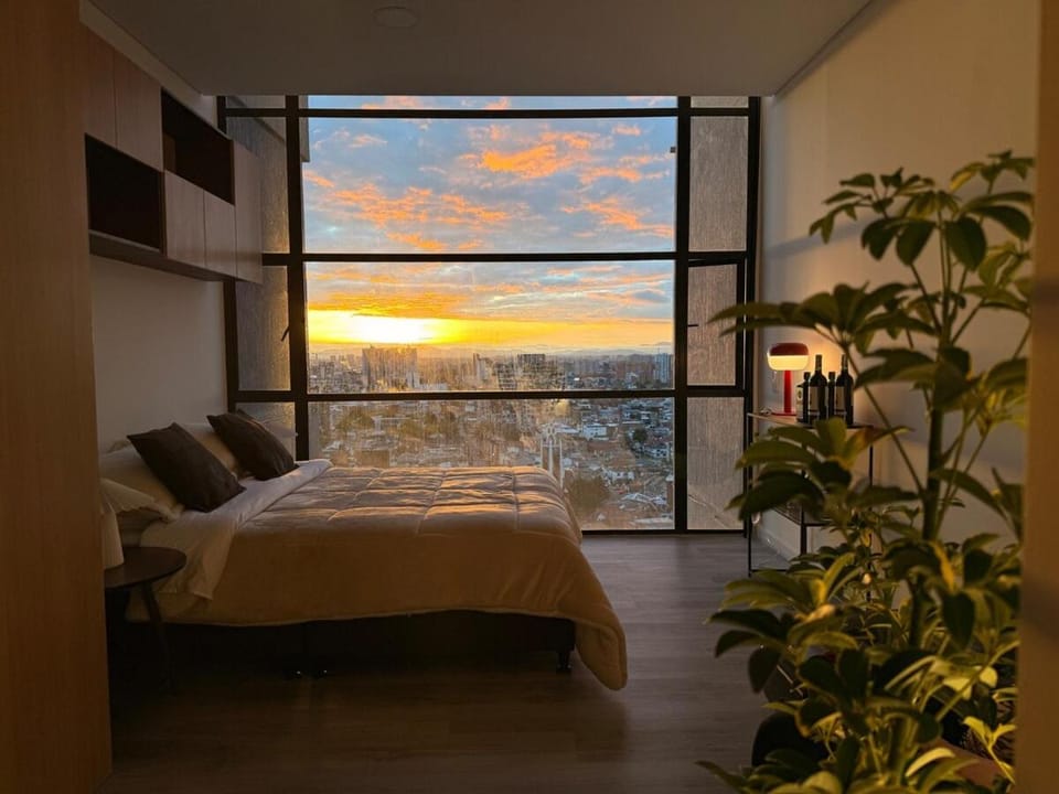 Experiencia de Lujo, Vista Panorámica del Atardecer Apartment in Bogota