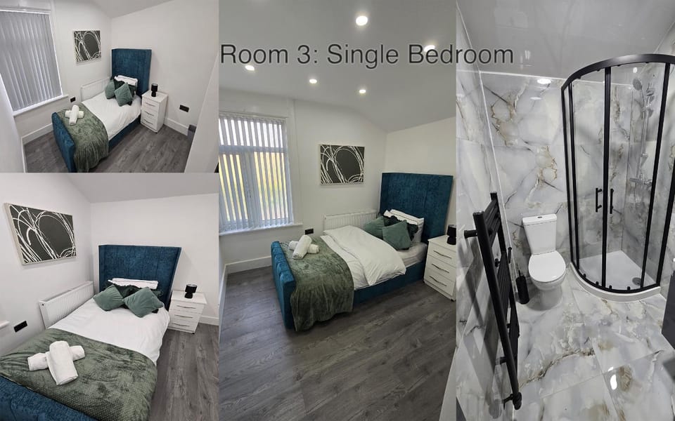 Spacious 6-Bedroom all En-suite House in Stafford House in Stafford