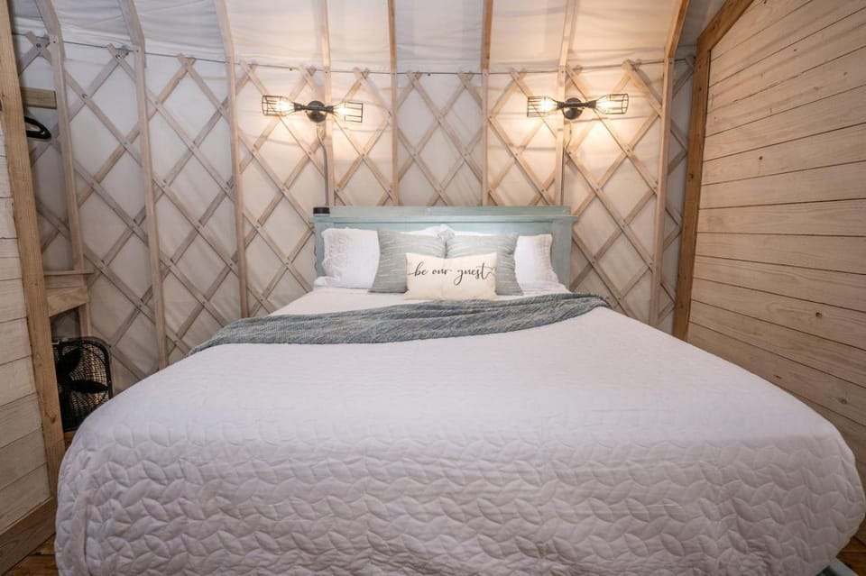 Enchanting Glamping Yurt with Access to the Tranquil Medina River in Bandera, Texas Luxury tent in Bandera
