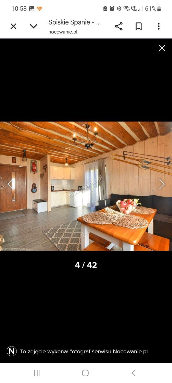 Spiskie Spanie Chalet in Lesser Poland Voivodeship
