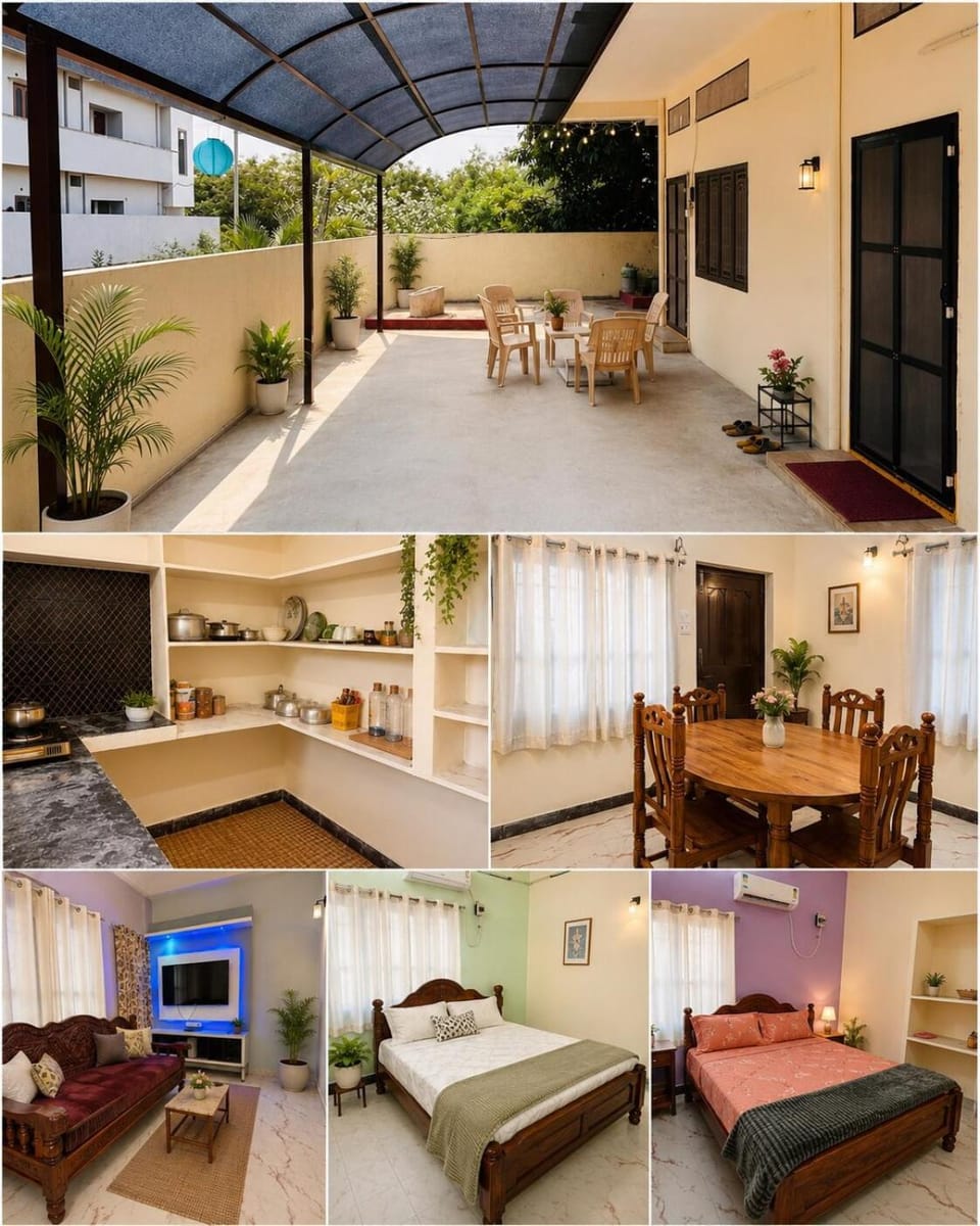 Full Furnished Guest House Home stay in Suryapet Villa in Telangana