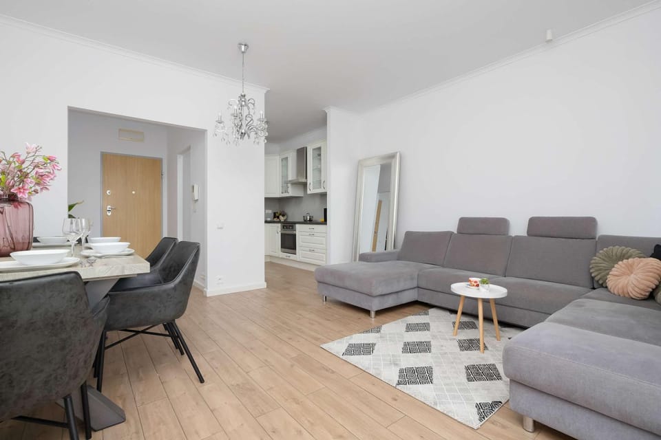 Kitchen or kitchenette, Living room, Seating area