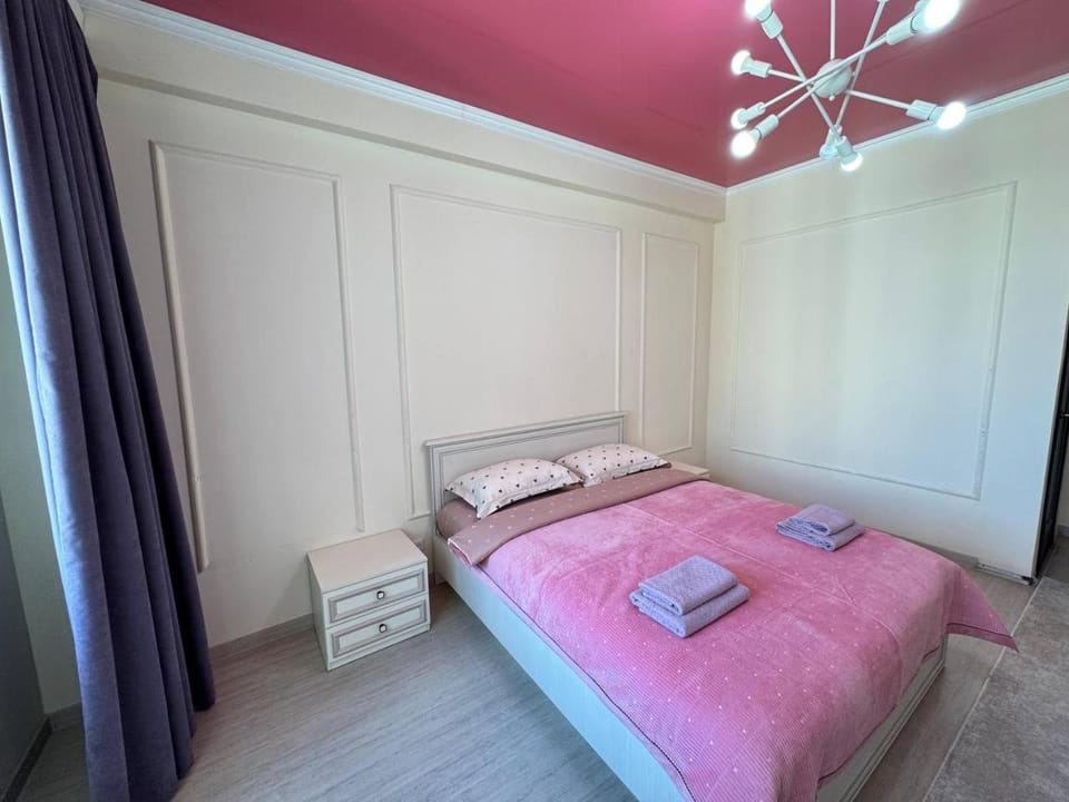 Two bedrooms and a guest room in a residential building Apartment in Almaty Region, Kazakhstan