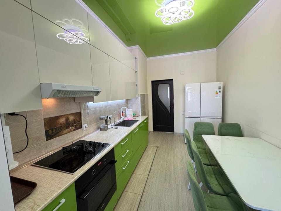 Two bedrooms and a guest room in a residential building Apartment in Almaty Region, Kazakhstan