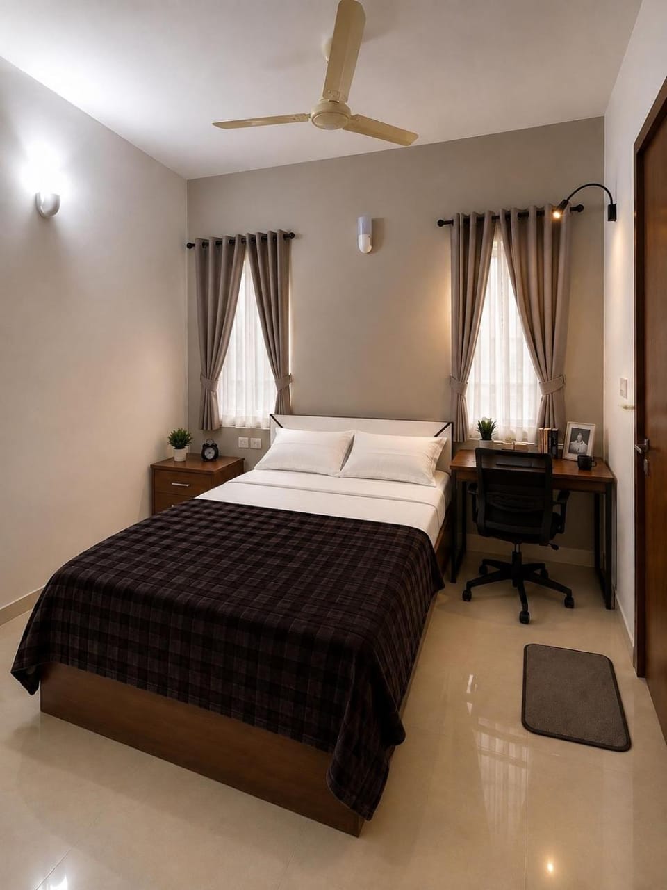 Golden Ark 2BHK Near KIMS Health , Lulu Mall, Trivandrum Airport Apartment in Thiruvananthapuram