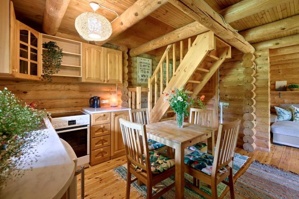 Log house Allikas House in Harju County, Estonia